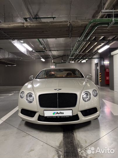 Bentley Continental GT 4.0 AT, 2013, 60 500 км