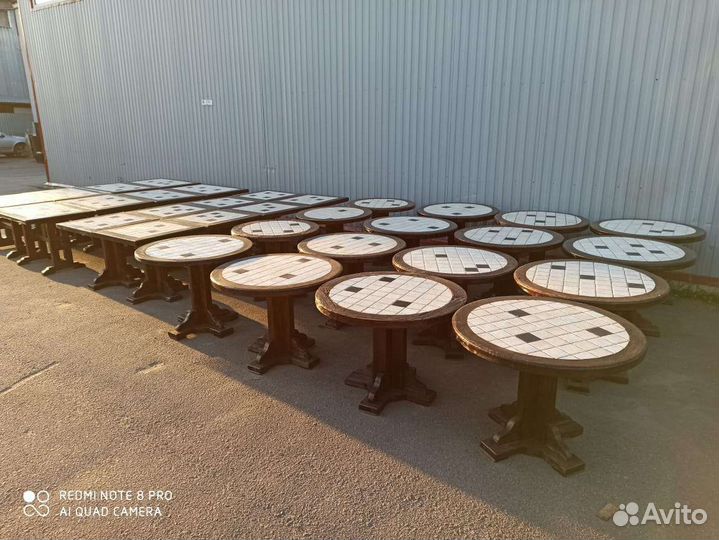 Столы из массива для кафе бара ресторана столовой