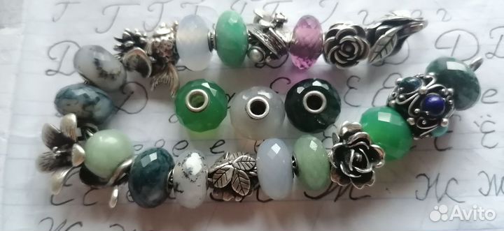 Шармы для браслета trollbeads