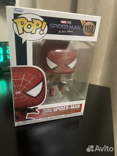 Funko pop spider man (человек паук)