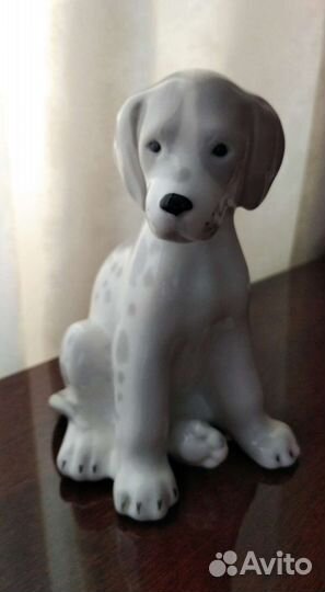 Статуэтка СССР Щенок дога лфз