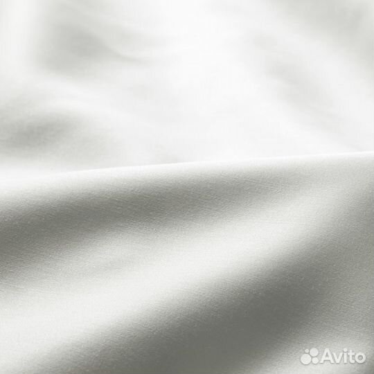 Простыня на резинке Икеа Улльвиде 90x200 белая