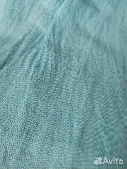 Ткань лен натуральный умягченный