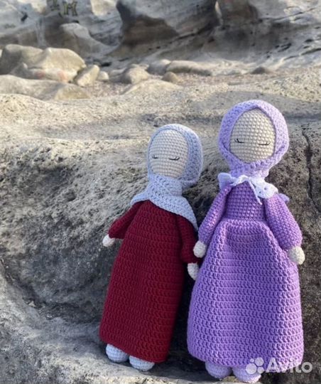 Кукла исламская вязаная