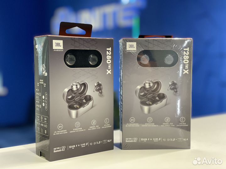 Беспроводные наушники JBL T280 TWS X