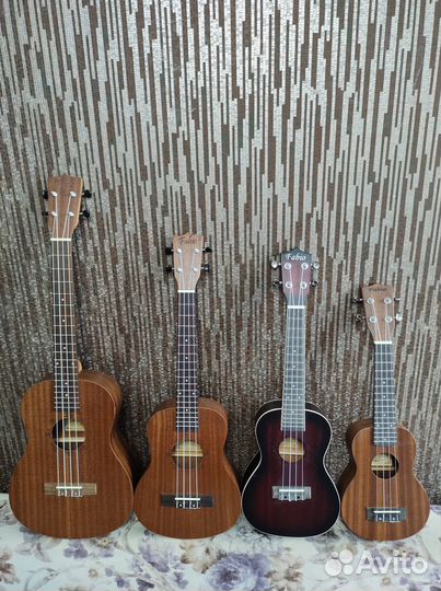 Укулеле в ассортименте