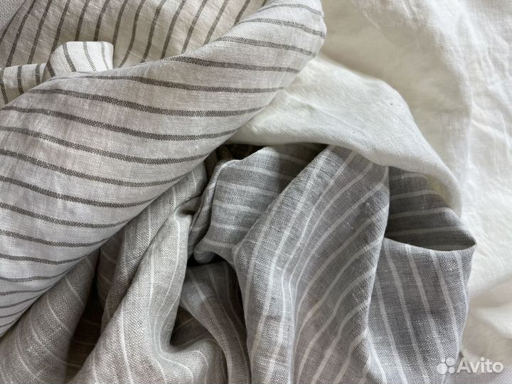 Полотенце «мытый» «стираный» лен