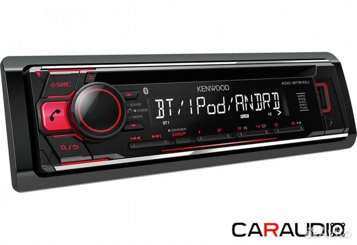 CD- Bluetooth ресивер kenwood KDC-BT510U