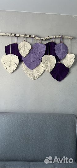 Настенное панно макраме