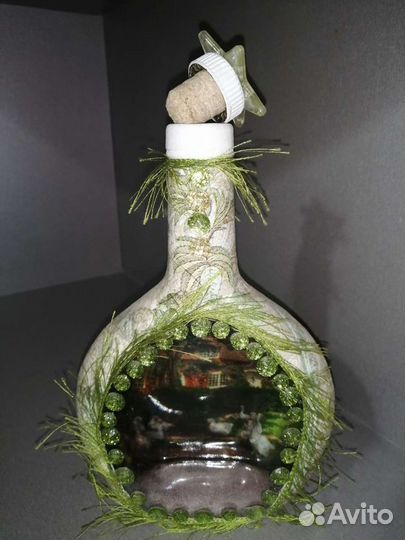 Бутылка стеклянная 