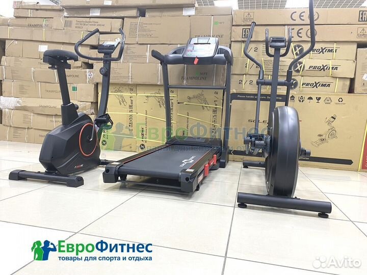 Беговые дорожки, эллипсы, велотренажеры рассрочка