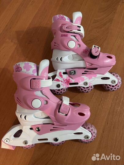 Роликовые коньки детские раздвижные