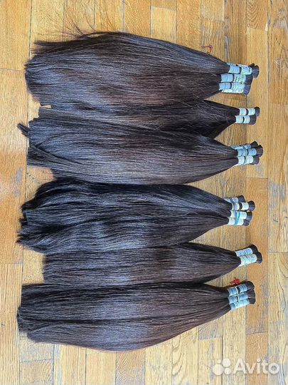 Волосы для наращивания срезы премиум