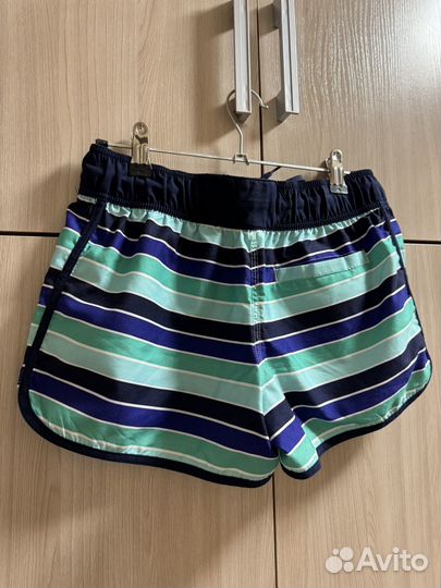 Женские пляжные шорты в полоску