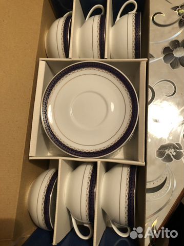 Чайный сервиз новый в коробке