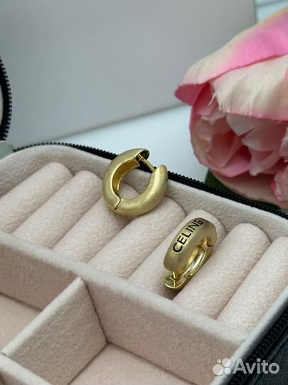 Сережки celine