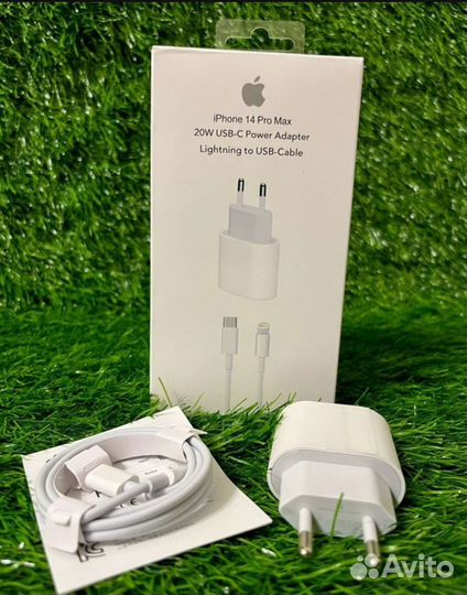 Зарядка на iPhone 20w качество оригинал, новая