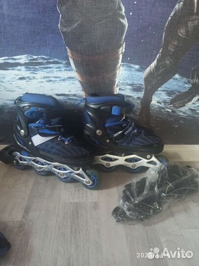 Детские ролики и защита