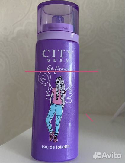 Туалетная вода sexy city be free