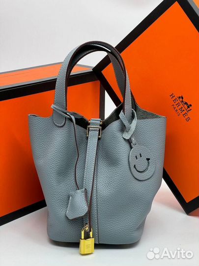 Женская сумка Hermes натуральная кожа