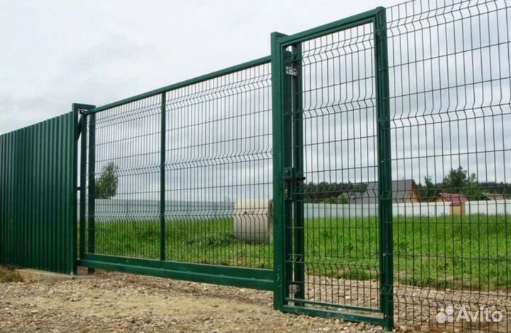 Забор металлический профессионально качественно