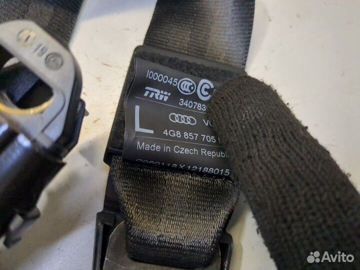 Ремень безопасности Audi A6 (C7), 2018