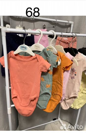 Одежда пакетами для девочки 68-86