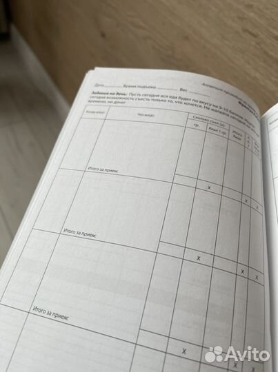 Дневник питания