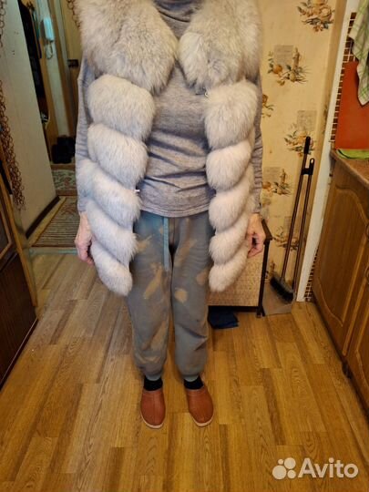 Желетка мехова писец размер 46
