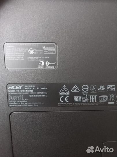 Ноутбук acer