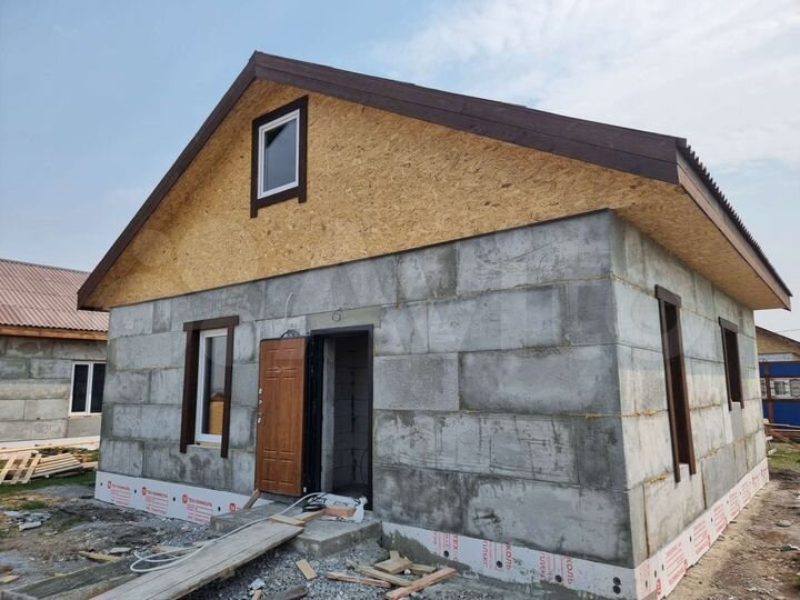 Дом 110 м² на участке 5 сот.