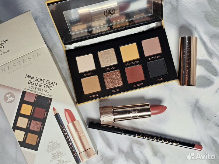 Набор палетка, помада, карандаш ABH