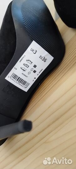 Туфли женские натуральная замша 35р 23см