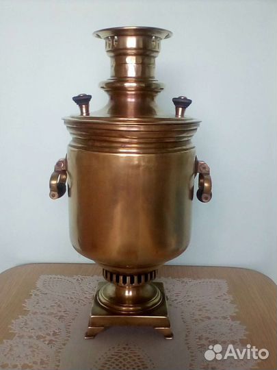 Самовар угольный старинный