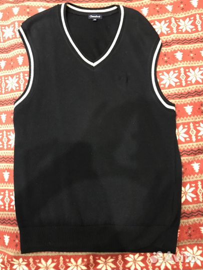 Тёмно- синяя жилетка Chessford