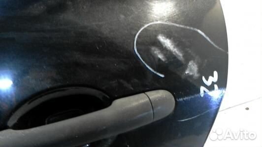 Дверь задняя левая renault clio 3 (60T26FG01)