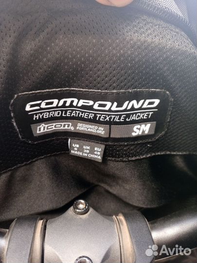 Мотокуртка куртка icon размер 48-50