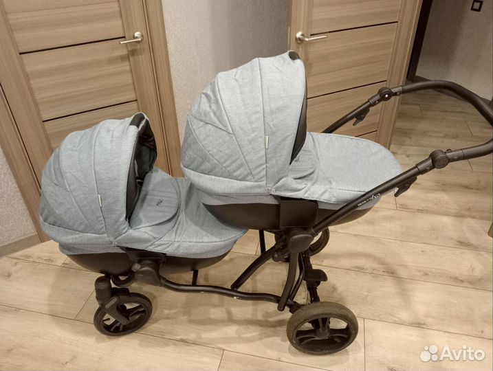 Коляска для двойни Bebetto 42 Comfort 02