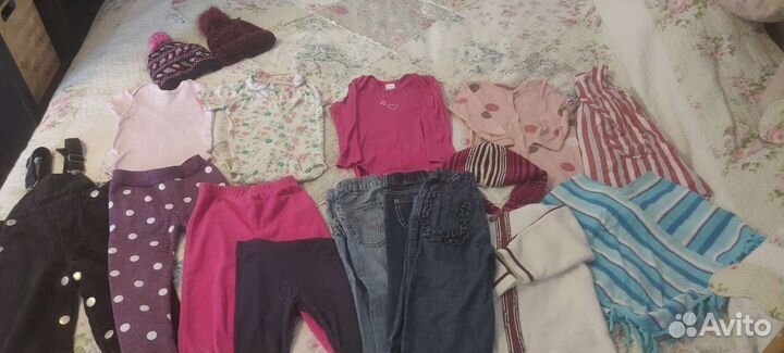 Детские вещи пакетом для девочек 92-98