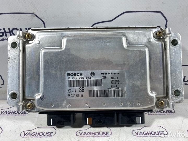 Блок управление двигателя Peugeot 307 1.6 TU5JP4