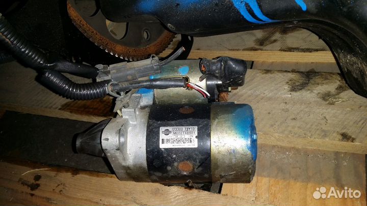 Стартер nissan QG15 QG18 QG16 QG13 оригинал almera