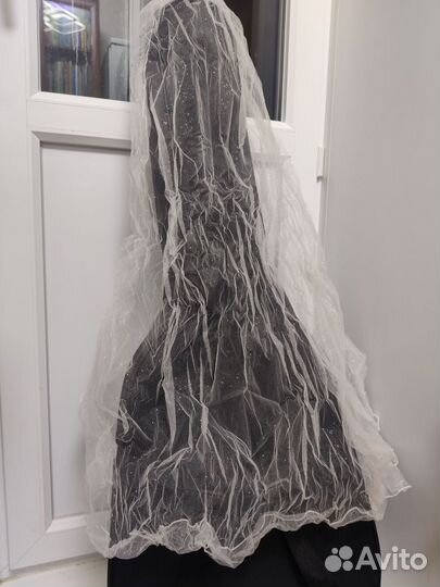 Фата с блёстками