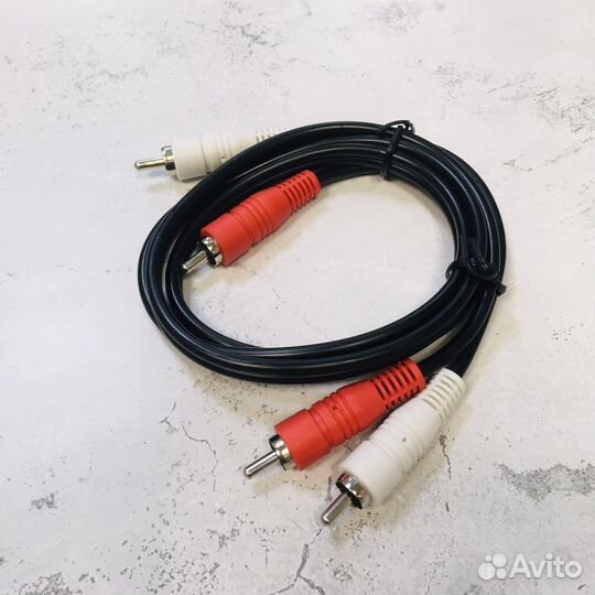 Кабель аудио видео 2rca-2rca (3 метра) Perfeo