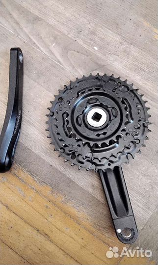 Система шимано 42 34 24 квадрат FC TY 701