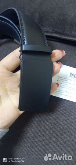 Ремень мужской натуральная кожа воловья новый