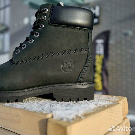 Ботинки зимние timberland с мехом