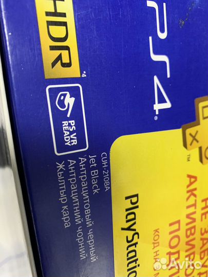 PS4 Slim 500Gb с играми