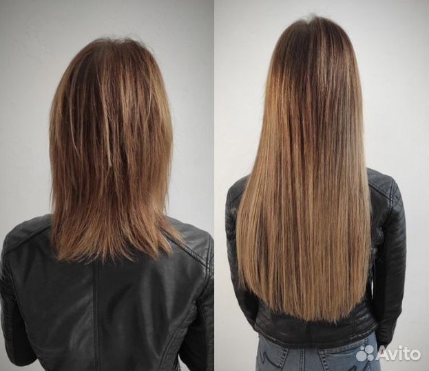 Коррекция наращенных волос