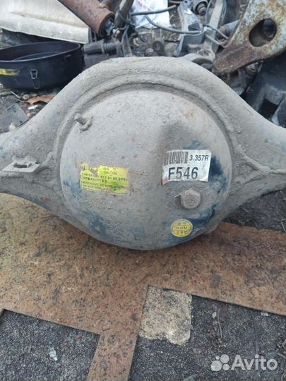 Задний мост хундай Старекс 2007