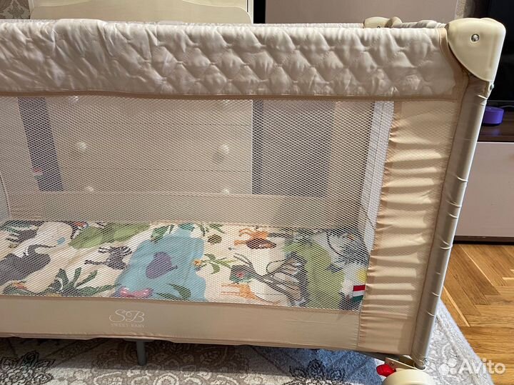 Детская кровать манеж